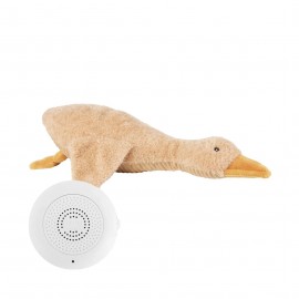 Flow - Λούτρινη Χήνα Liva Καφέ Με Λευκούς Ήχους & Μουσική