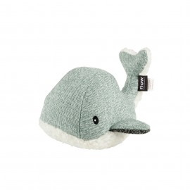 Flow - Υφασμάτινη Φάλαινα Moby Mint Με Λευκούς Ήχους & Μουσική Επαναφορτιζόμενο