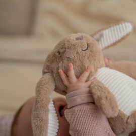 Flow - Λούτρινο Λαγουδάκι Milo Brown Με Λευκούς Ήχους & Μουσική Επαναφoρτιζόμενο