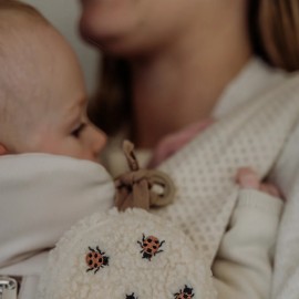 Flow - Υφασμάτινο Παιχνίδι Για Καρότσι Με Λευκούς Ήχους Lucy Ladybug