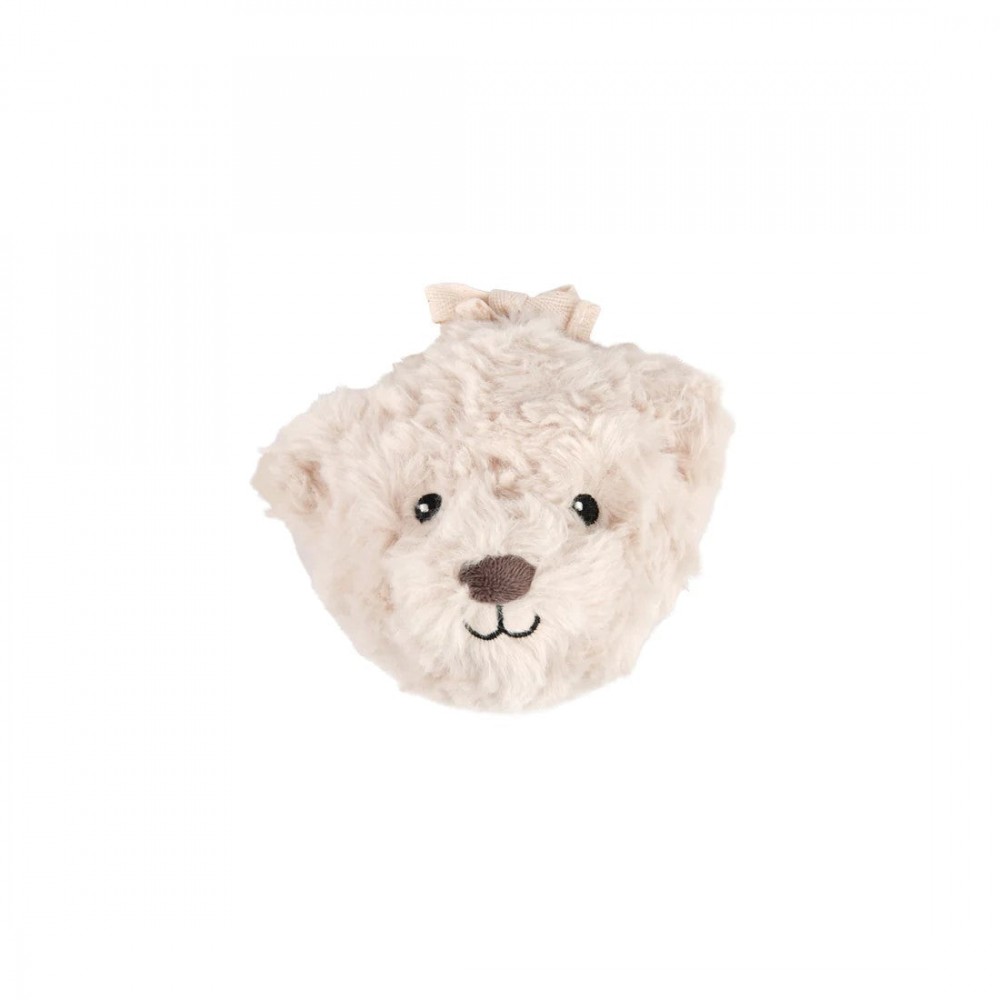 Flow - Υφασμάτινο Αρκουδάκι Lou Με Λευκούς Ήχους & Μουσική Μπεζ