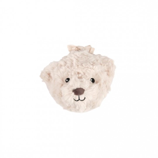 Flow - Υφασμάτινο Αρκουδάκι Lou Με Λευκούς Ήχους & Μουσική Μπεζ