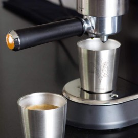 Gaspajoe - Ανοξείδωτα Φλιτζάνια Arty Banana/Hummingbird Σετ 2