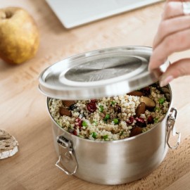 Gaspajoe - Στρογγυλό Ανοξείδωτο Φαγητοδοχείο 1100ml Drummy Jungle