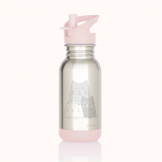 Gaspajoe - Παιδικό Μπουκάλι Με Sport Στόμιο 400ml Loopy Cat