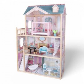 Gerardo's Toys - Ξύλινο Κουκλόσπιτο Με LED Emily Gerardo's Toys - Ξύλινο Κουκλόσπιτο Με LED Emily