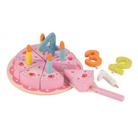 Gerardo's Toys - Ξύλινη Τούρτα Γενεθλίων Με Κεράκια Gerardo's Toys - Ξύλινη Τούρτα Γενεθλίων Με Κεράκια