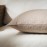 Gofis Home - Μαξιλαροθήκη 50x50cm Eliena Warm Beige 402/06