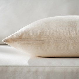 Gofis Home - Μαξιλαροθήκη 50x50cm Laurel Bone Beige 731/05