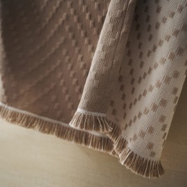 Gofis Home - Ριχτάρι Τριθέσιου 180x310cm Ori Hemp Beige 401/21