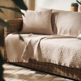 Gofis Home - Ριχτάρι Διθέσιου 180x250cm Eliena Warm Beige 402/06