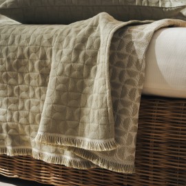 Gofis Home - Ριχτάρι Τριθέσιου 180x310cm Eliena Smoke Green 402/07