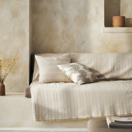 Gofis Home - Ριχτάρι Πολυθρόνας 180x180cm Laurel Plant Green 731/18