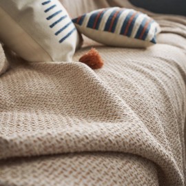 Gofis Home - Ριχτάρι 180x310cm Quina Beige/Brick 238/03