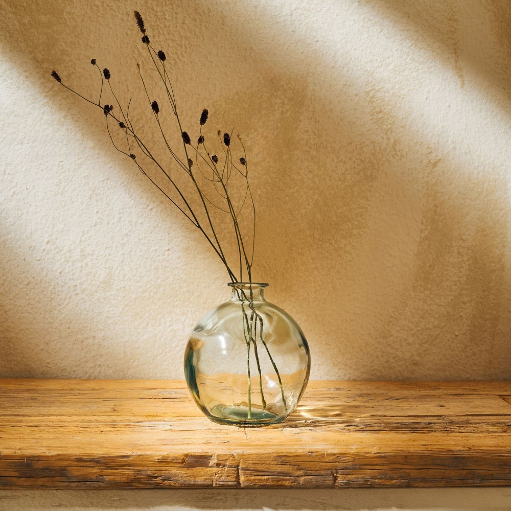 Gofis Home - Γυάλινο Βάζο Ύψος 17cm Enrika 166