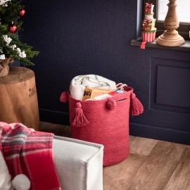 Gofis Home - Καλάθι 33x35cm Nirya Red 260