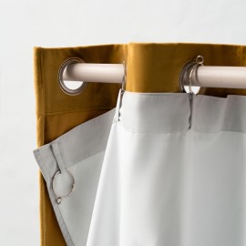  Gofis Home - Κουρτίνα Συσκότισης Με Αποσπόμενους Κρίκους 140x280cm 641