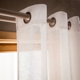 Gofis Home - Κουρτίνα Με Τρουκς 140x280cm Combe Beige SS24 502/06