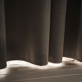 Gofis Home - Κουρτίνα Συσκότισης Με Σιρίτι 155x280cm Nap Elephant Grey 129/45