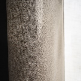 Gofis Home - Κουρτίνα Συσκότισης Με Σιρίτι 155x280cm Nap Warm Beige 129/47