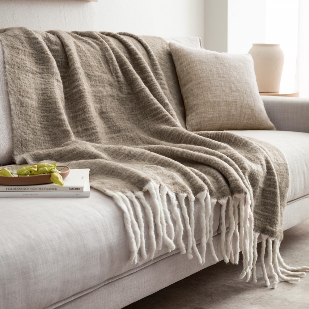 Gofis Home - Κουβερτάκι 130x170cm Zelda Shadow Grey 473/48