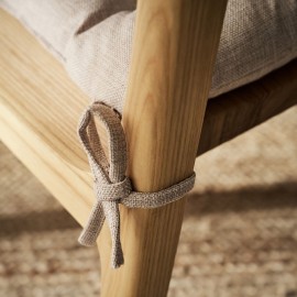 Gofis Home - Μαξιλαράκι καρέκλας 40x40cm Hygg Beige 213/06