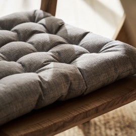 Gofis Home - Μαξιλαράκι καρέκλας 40x40cm Hygg Grey 213/15