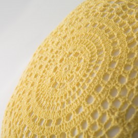 Gofis Home - Μαξιλάρι Με Γέμιση 43cm Ilesha Pollen Yellow 253/10