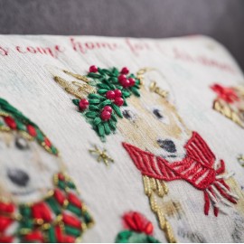 Gofis Home - Μαξιλαροθήκη 30x45cm Xmas 256