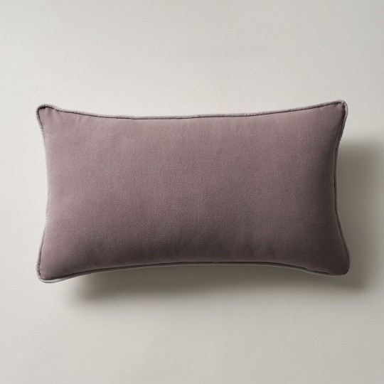 Gofis Home - Μαξιλαροθήκη  30x50cm Valerie Mauve Grey 381/19