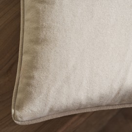 Gofis Home - Μαξιλαροθήκη 43x43cm Ernesta Beige 137/05