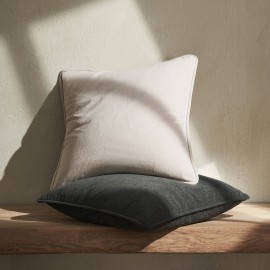 Gofis Home - Μαξιλαροθήκη 43x43cm Ernesta Beige 137/05