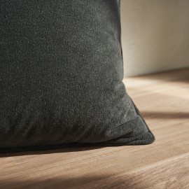 Gofis Home - Μαξιλαροθήκη 43x43cm Ernesta Black Board 137/14