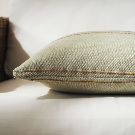 Gofis Home - Μαξιλαροθήκη 43x43cm Rabia Green Mustard 321/11