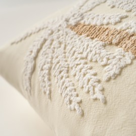 Gofis Home - Μαξιλαροθήκη 43x43cm Triss Moon Ecru 277/05