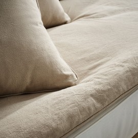 Gofis Home - Μαξιλαροθήκη 43x43cm Valerie Natural Beige 381/06