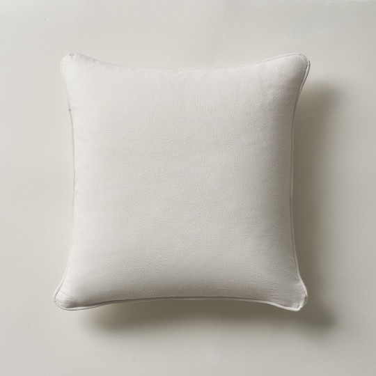 Gofis Home - Μαξιλαροθήκη 43x43cm Valerie Pure White 381/16