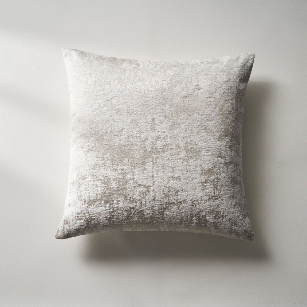 Gofis Home - Μαξιλαροθήκη 43x43cm Vanora Off white 154/05