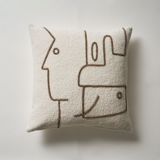 Gofis Home - Μαξιλαροθήκη 45x45cm Edith 149