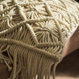 Gofis Home - Μαξιλαροθήκη 45x45cm Sahara Canvas Beige 193/04