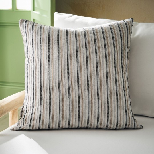 Gofis Home - Μαξιλαροθήκη 50x50 Clover BrownGrey 334/21