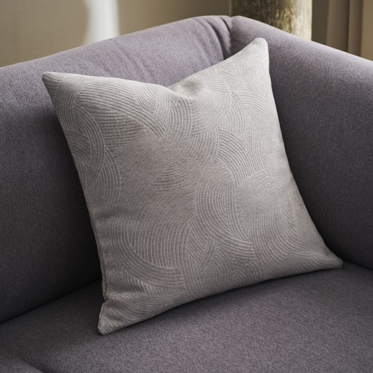 Gofis Home - Μαξιλαροθήκη 50x50cm Nimbus Cloud Grey 447/01