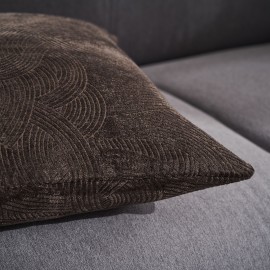 Gofis Home - Μαξιλαροθήκη 50x50cm Nimbus Dark Chocolate 447/41