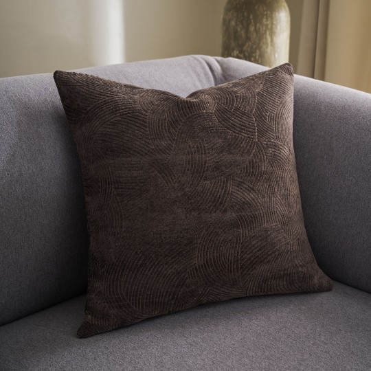 Gofis Home - Μαξιλαροθήκη 50x50cm Nimbus Dark Chocolate 447/41