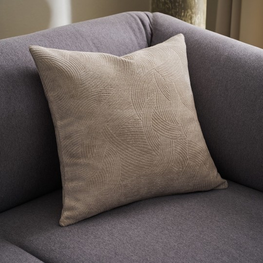 Gofis Home - Μαξιλαροθήκη 50x50cm Nimbus Warm Beige 447/39