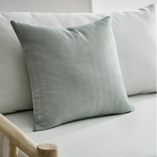 Gofis Home - Μαξιλαροθήκη 50x50cm Rene Green Aqua SS24 732/45