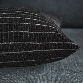 Gofis Home - Μαξιλαροθήκη 50x50cm Thyra Black Board 273/14