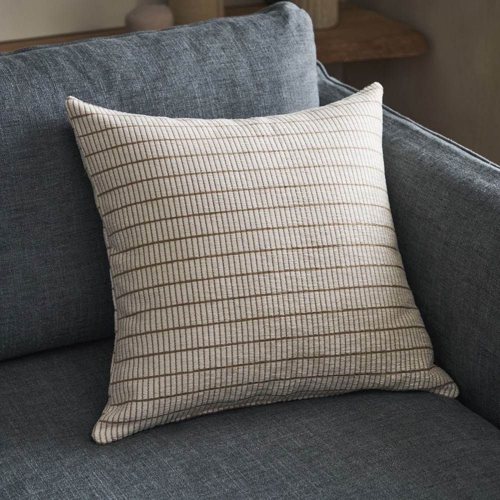 Gofis Home - Μαξιλαροθήκη 50x50cm Thyra Grain Beige 273/04