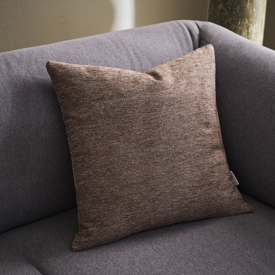 Gofis Home - Μαξιλαροθήκη 50x50cm Valkyrie Leather Brown 234/22