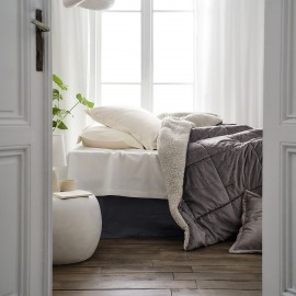 Gofis Home - Πάπλωμα-Κουβέρτα 170x220cm Teddy Mystic Grey 407/48